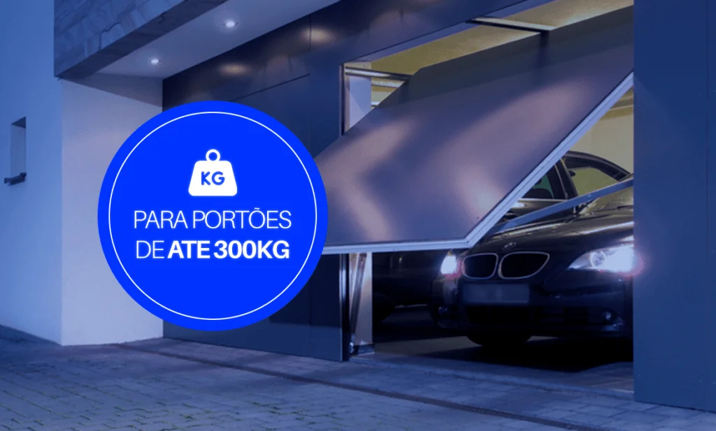 Automatizador para portões de até 300 kg