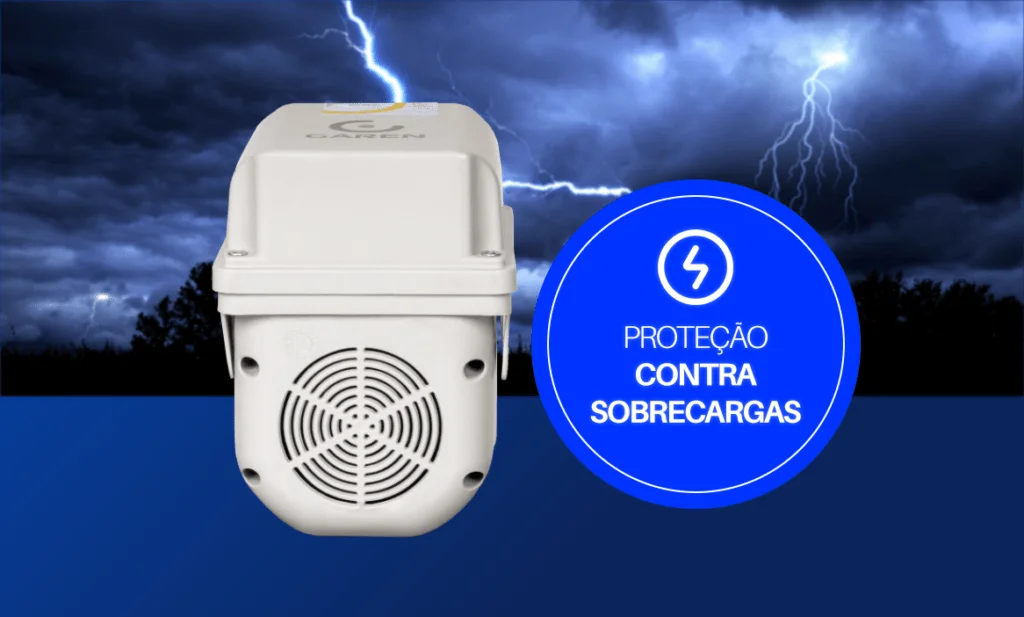 Proteção contra sobrecargas e superaquecimento