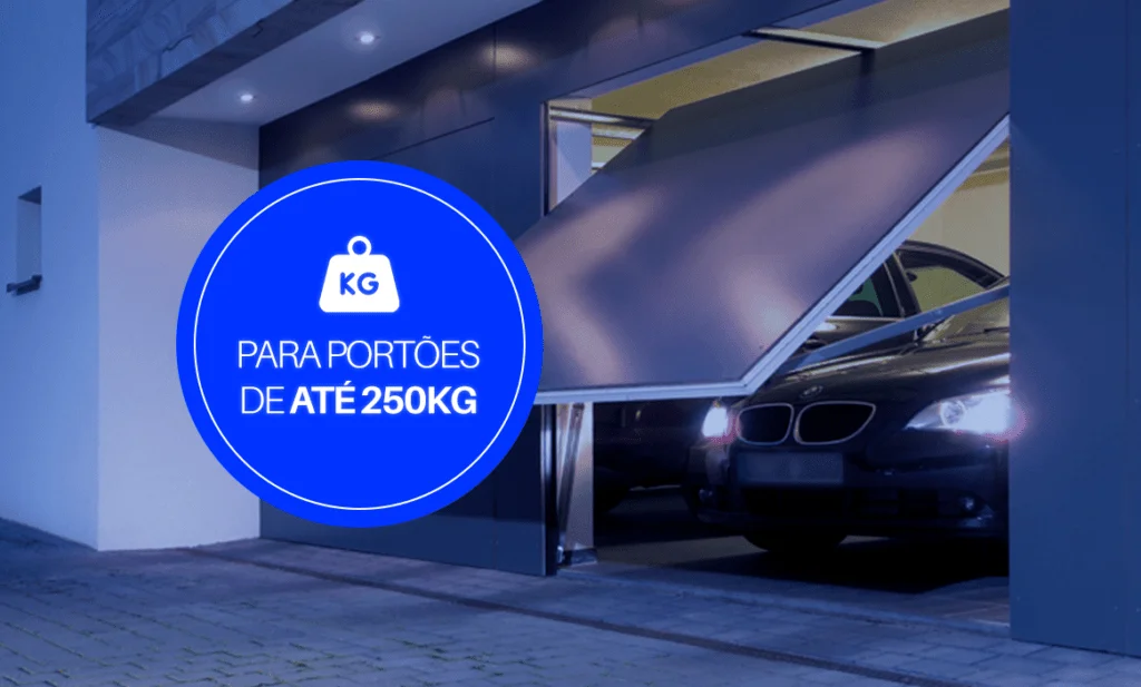 Automatizadores para portões de até 250kg