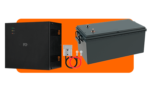 Engate SB50 para bateria externa e Fixação em Parede