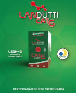 Cabo de Rede U-UTP Cat6 LSZH-3